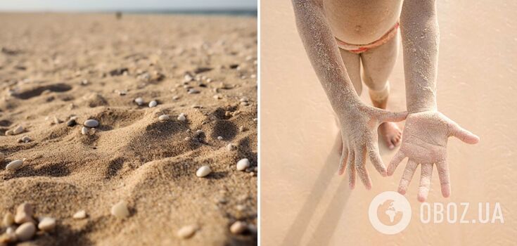 How to keep sand from sticking to the beach: simple ways