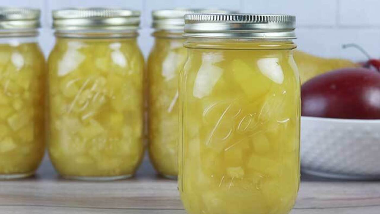 Zucchini like pineapples for winter: sharing the idea of preparing a popular appetizer