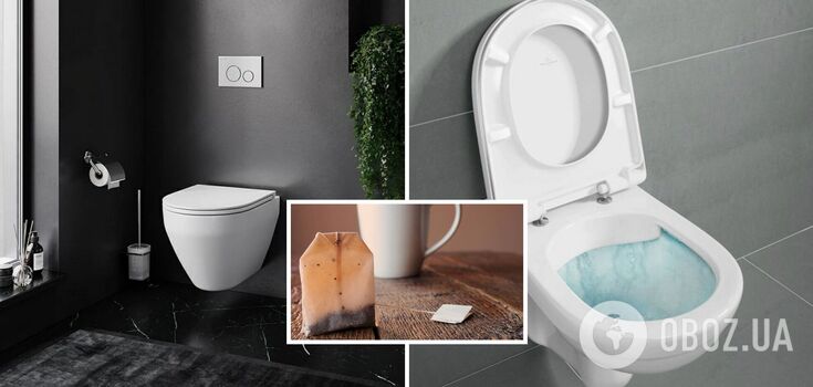 Why put a teabag in the toilet: you'll be amazed by the effect