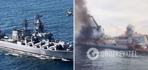 Marynarze rosyjskiej marynarki wojennej otrzymali niespodziewane 'gratulacje' od Ukraińców. Eksplozja wideo