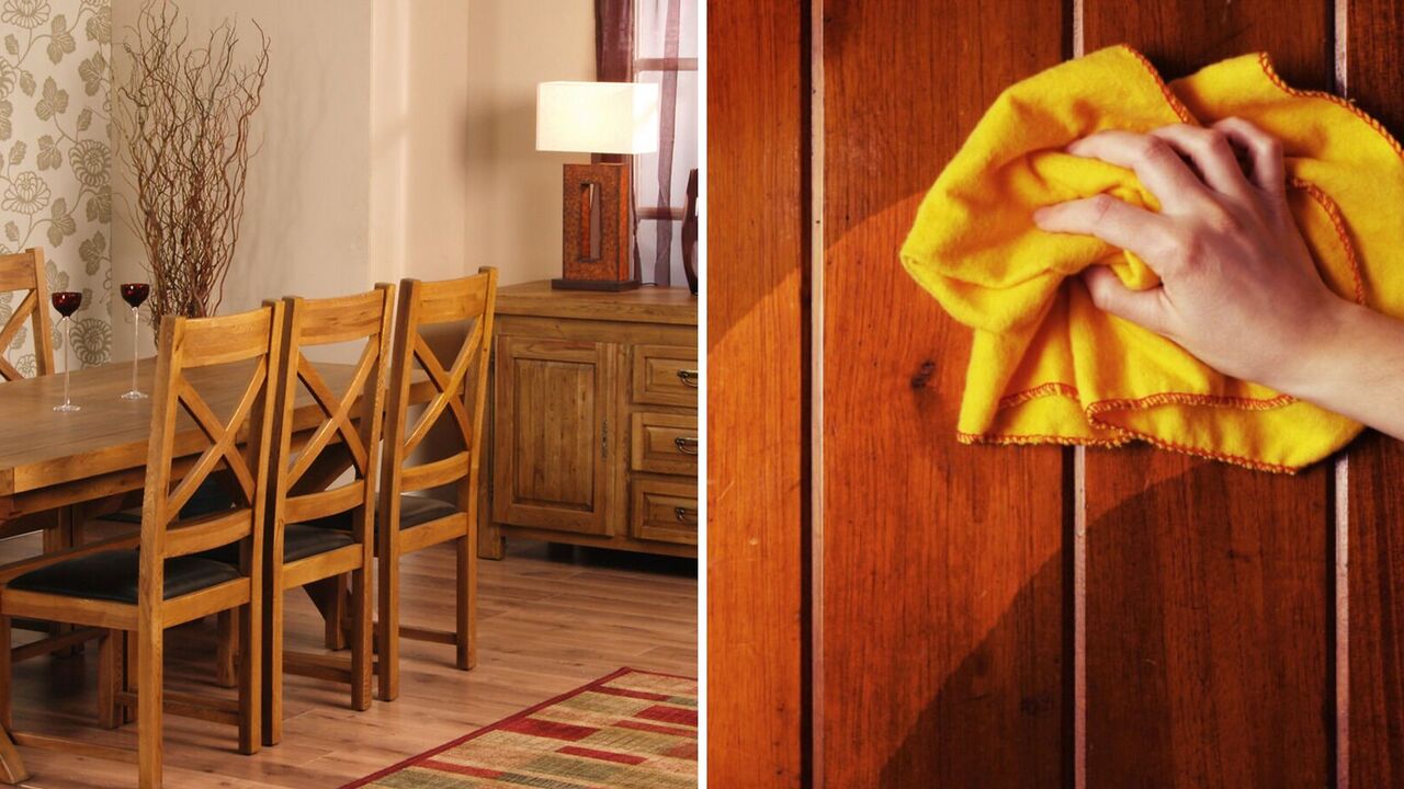 How to clean wooden furniture: dirt and stains disappear before your eyes with a simple method