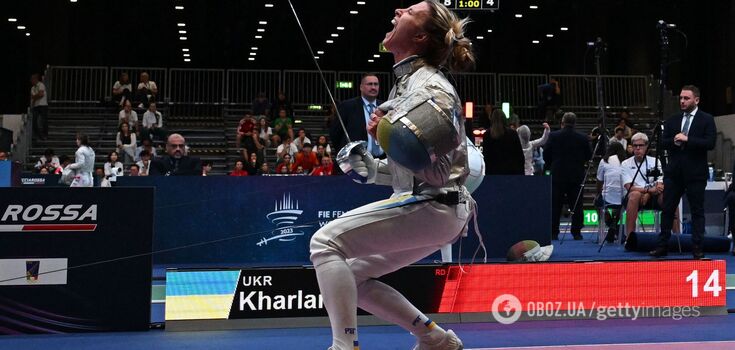 Harlan's last blow took Ukraine to the semifinals of the World Fencing Championships. Video