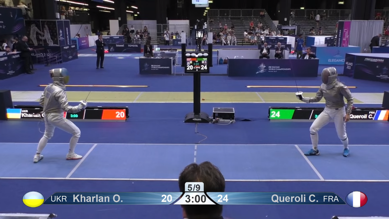 Ukraine's national team lost in the semifinals of the World Fencing Championship