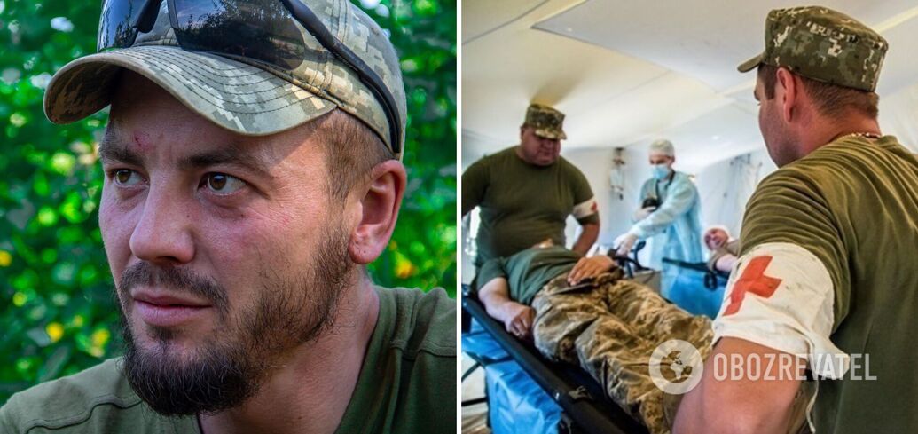 'Spadaliśmy co dwa metry': Ukraiński oficer wywiadu opowiedział, jak uratował rannego rodaka spod ostrzału
