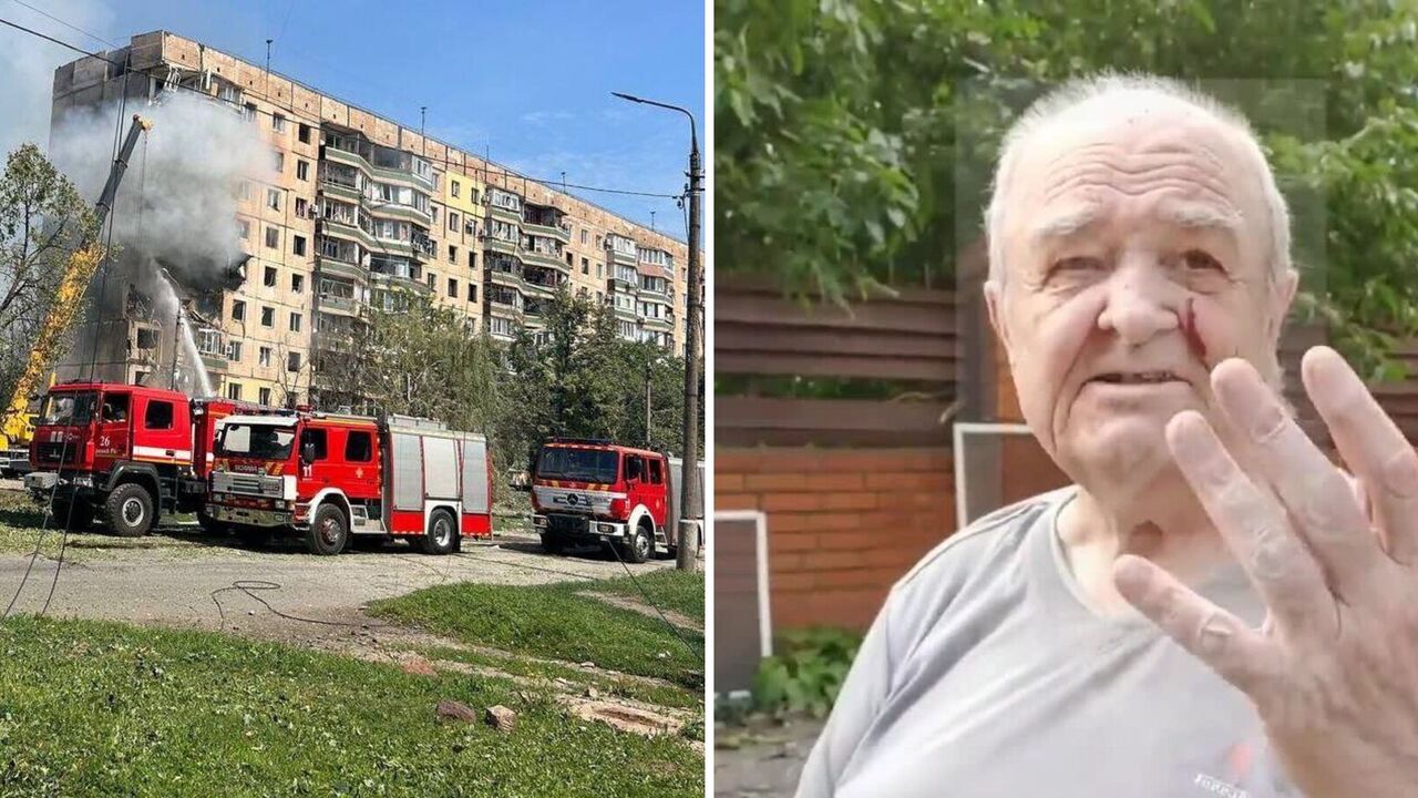 "First it shook, then I heard an explosion": a man who miraculously survived the Russian strike on Kryvyi Rih, told about the moment of the attack. Video