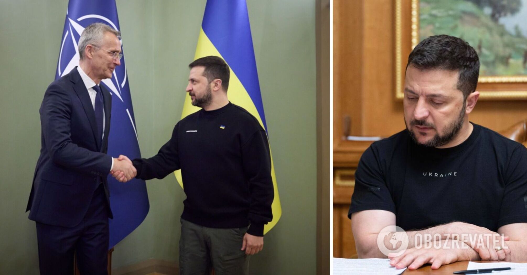 Stoltenberg had a "very good conversation" with Zelenskyy on the eve of the NATO summit: what they talked about