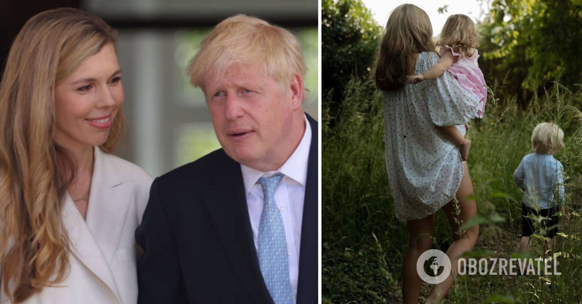 "Moments of calm before the fun": Boris Johnson's pregnant wife charmed with tender shots of her children