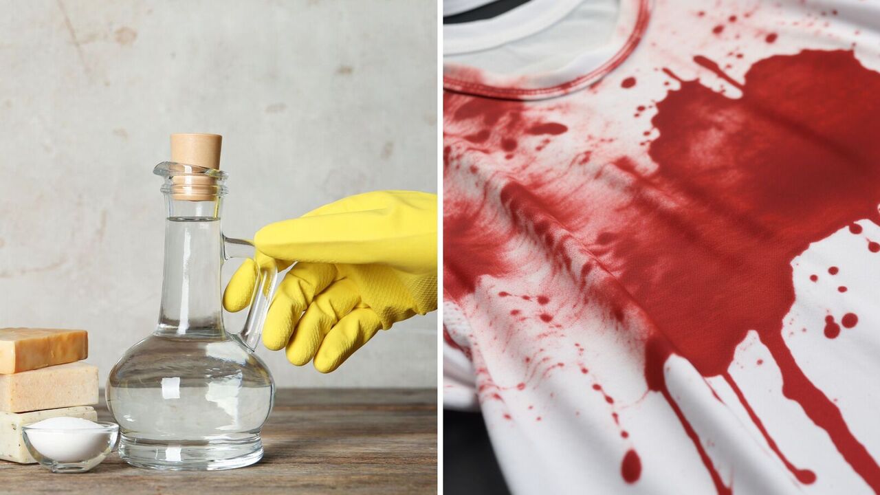 How to quickly get rid of blood stains on clothes: a proven method