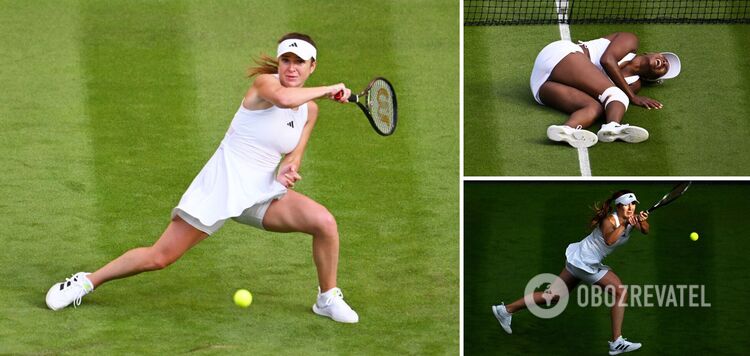  At the start of Wimbledon-2023, Svitolina defeated the legendary American, who made a demarche after the match