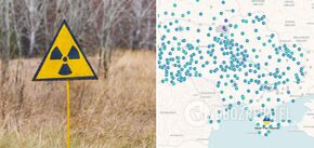 Radiation and winds map in Ukraine: where to look online