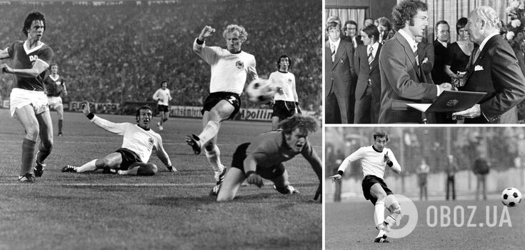 The legendary world and European football champion nicknamed "Iron Foot" has died
