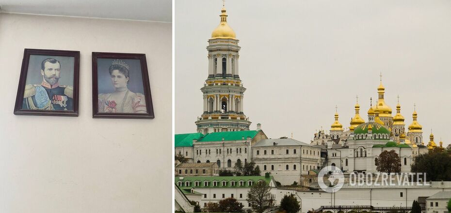 Portraits of Russian Emperors in the Ukrainian Lavra