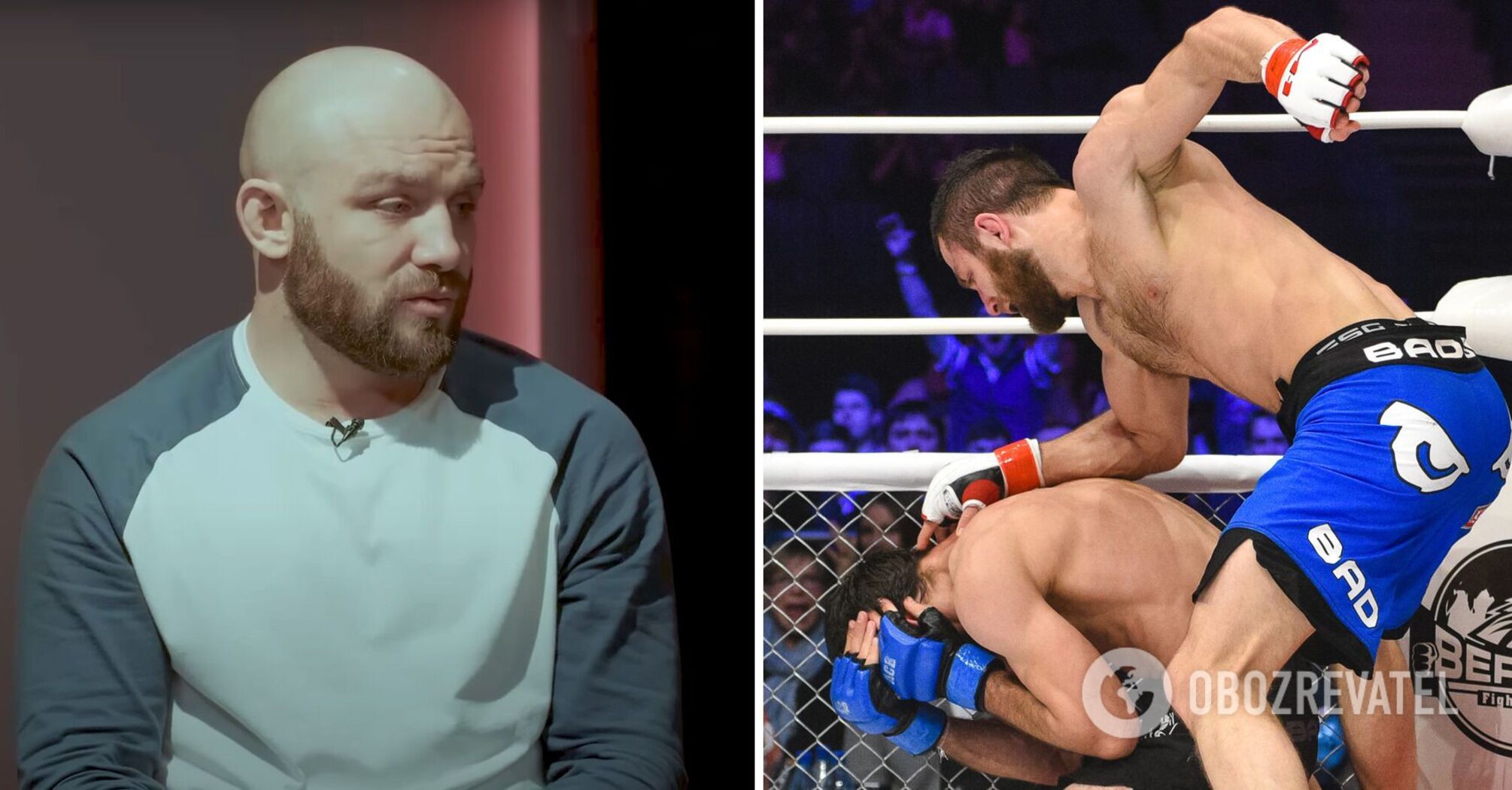 Rosyjski mistrz MMA mówi, że "zachodnie regiony" próbują "zreformować" niewykształconych Ukraińców