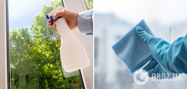 How to clean windows without streaks: a recipe for a miracle cleaning mixture