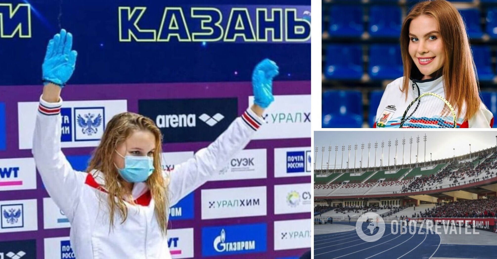 "That is the result of 'superpower' desease". The Russian female athletes were described as "stinking of grandeur"