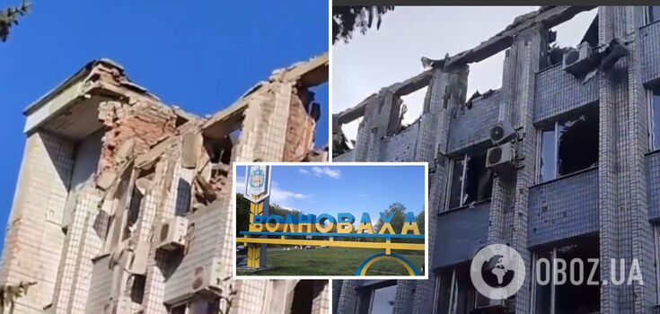 Strike on the Russian occupants in Volnovakha