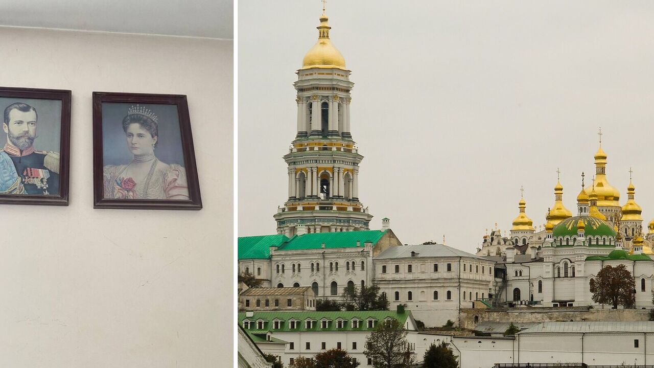 Portraits of Russian Emperors in the Ukrainian Lavra