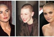 Demi Moore, Natalie Portman i inne gwiazdy, które nie bały się ogolić głowy. Zdjęcie