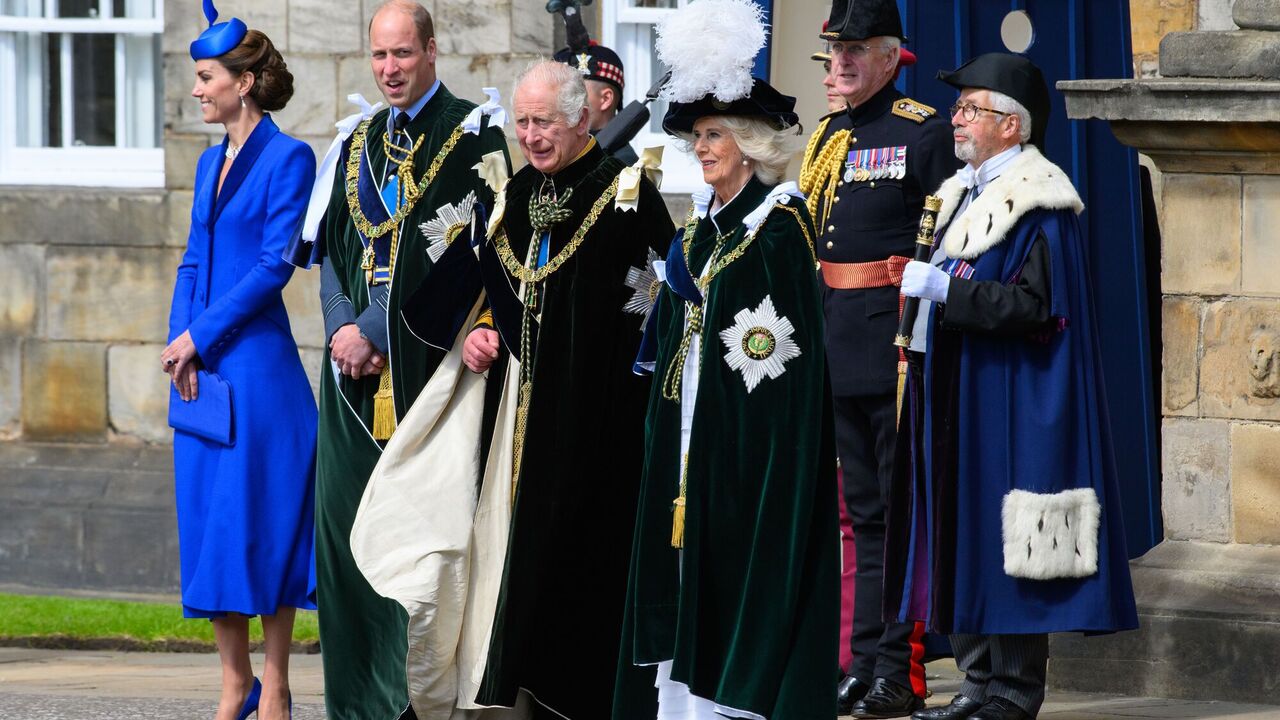 Karol III i Kamila zostali koronowani po raz drugi: ceremonia odbyła się w Szkocji. Zdjęcie