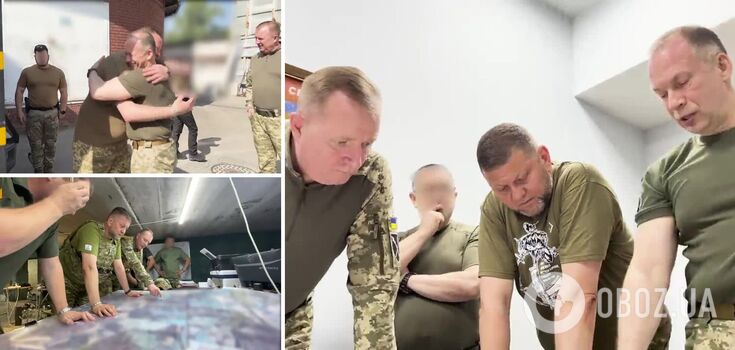 "Everything is according to plan, the guys are good." Zaluzhnyi visits Khortytsia and Tavria military units. Video
