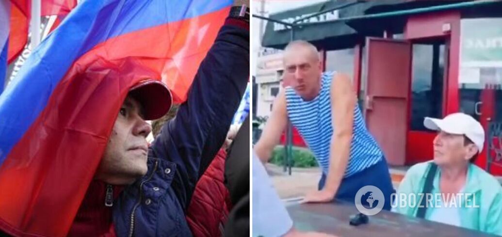 'We live in sh*t': a Russian complained about the realities in Russia and said he was glad to see Prigozhin's 'rebellion'. Video