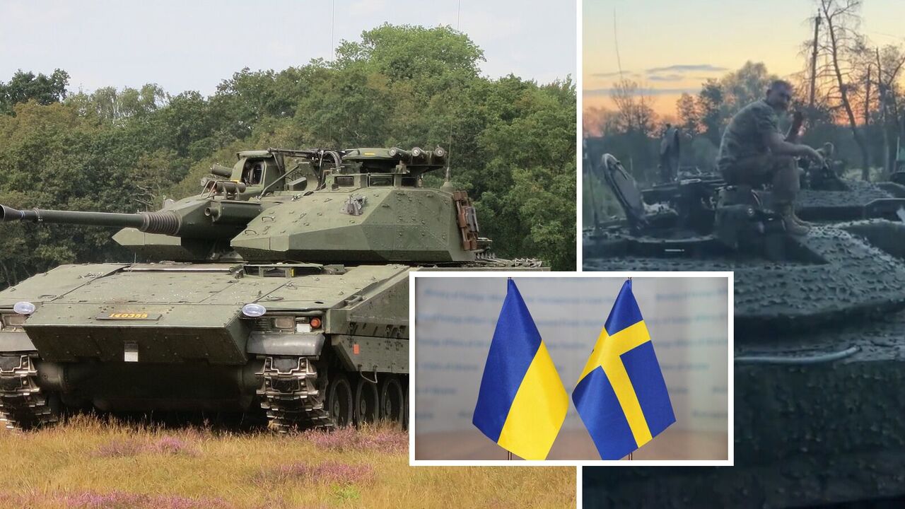 Arrived in Ukraine and ready for combat: Reznikov showed the Swedish CV 90 IFVs. Video