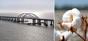 Krymski most został całkowicie sparaliżowany w wyniku ataku rakietowego. Wideo