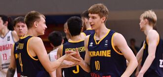 Ukrainians start with a landslide victory at EuroBasket Youth 2023