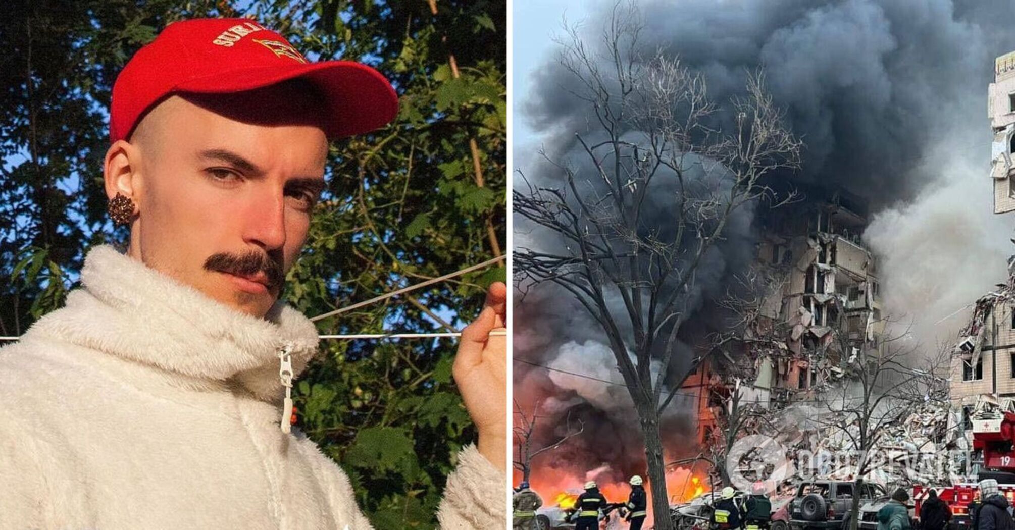 "Don't care about Ukraine and tragedies": Ukrainian singer in Europe complains about his state of mind and says he pretends to be a volunteer