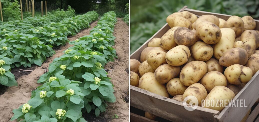 Why mow potato haulm: tips for gardeners