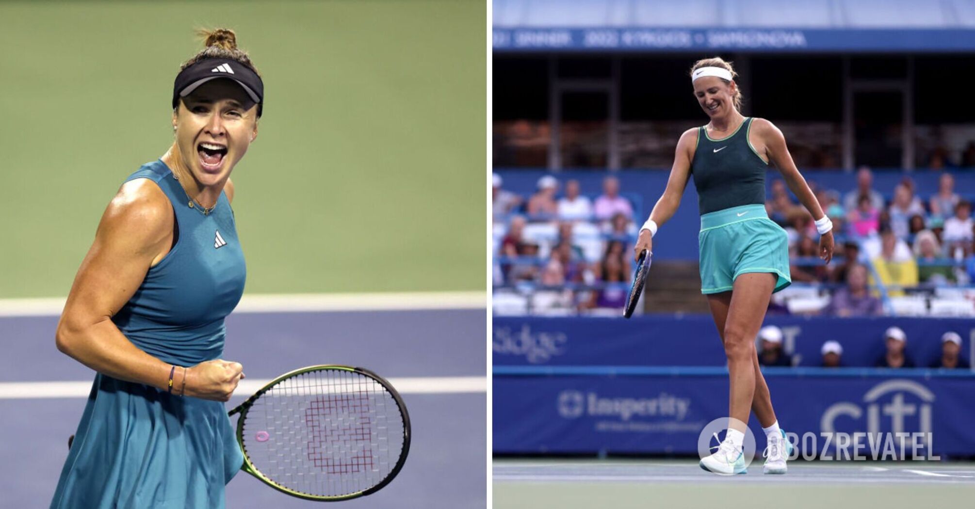 Svitolina beat the second-ranked Belarusian in a crazy match and refused to shake her hand. Video