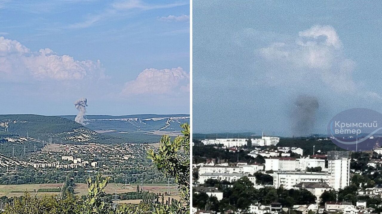 Explosions in occupied Sevastopol, information about arrival: photos and video