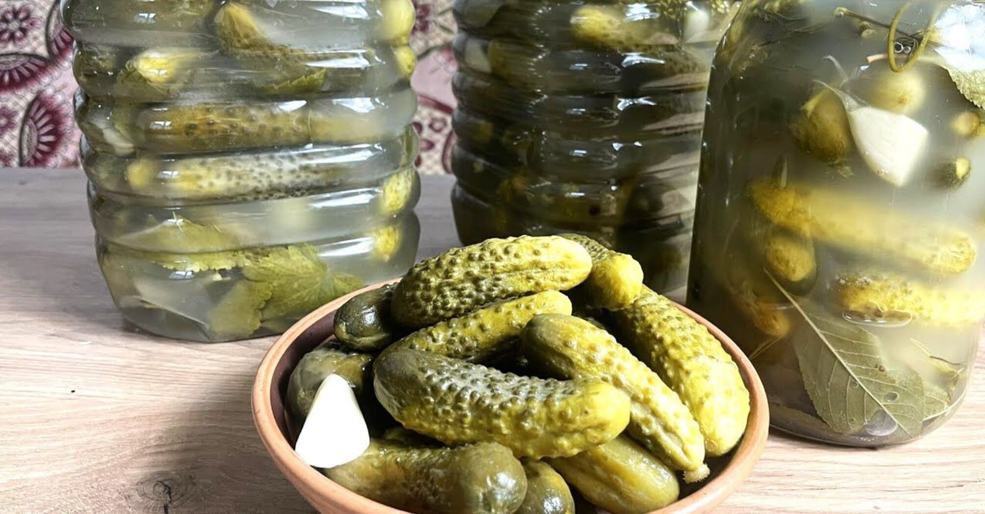 Pickled cucumbers under a plastic lid: what to add so that they are not sour