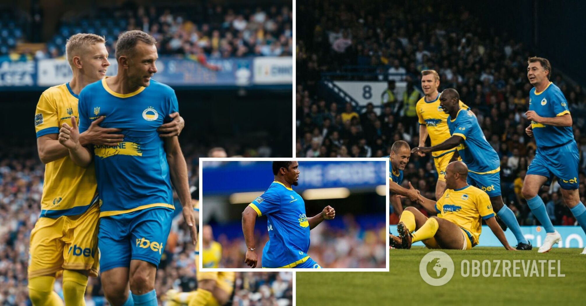 Russians were shocked by a photo from a charity match for Ukraine. They erased any mention of our country