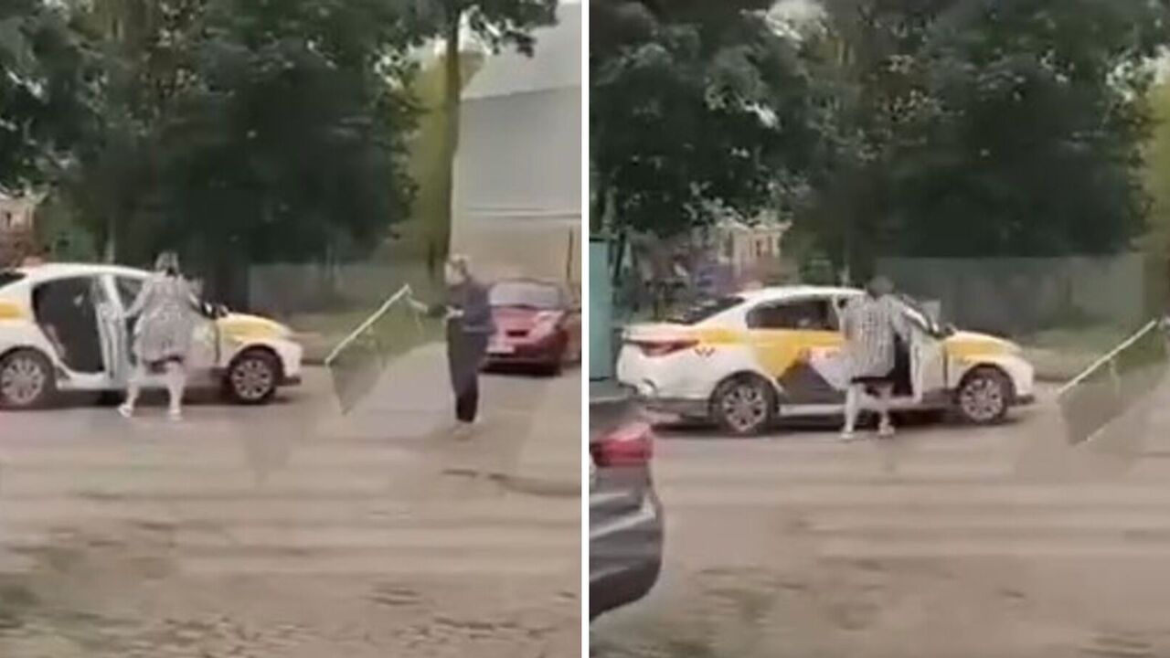 Rosjanka zdecydowała się na marudę w miejscu eksplozji w regionie moskiewskim, ale wszystko poszło nie tak. Wideo