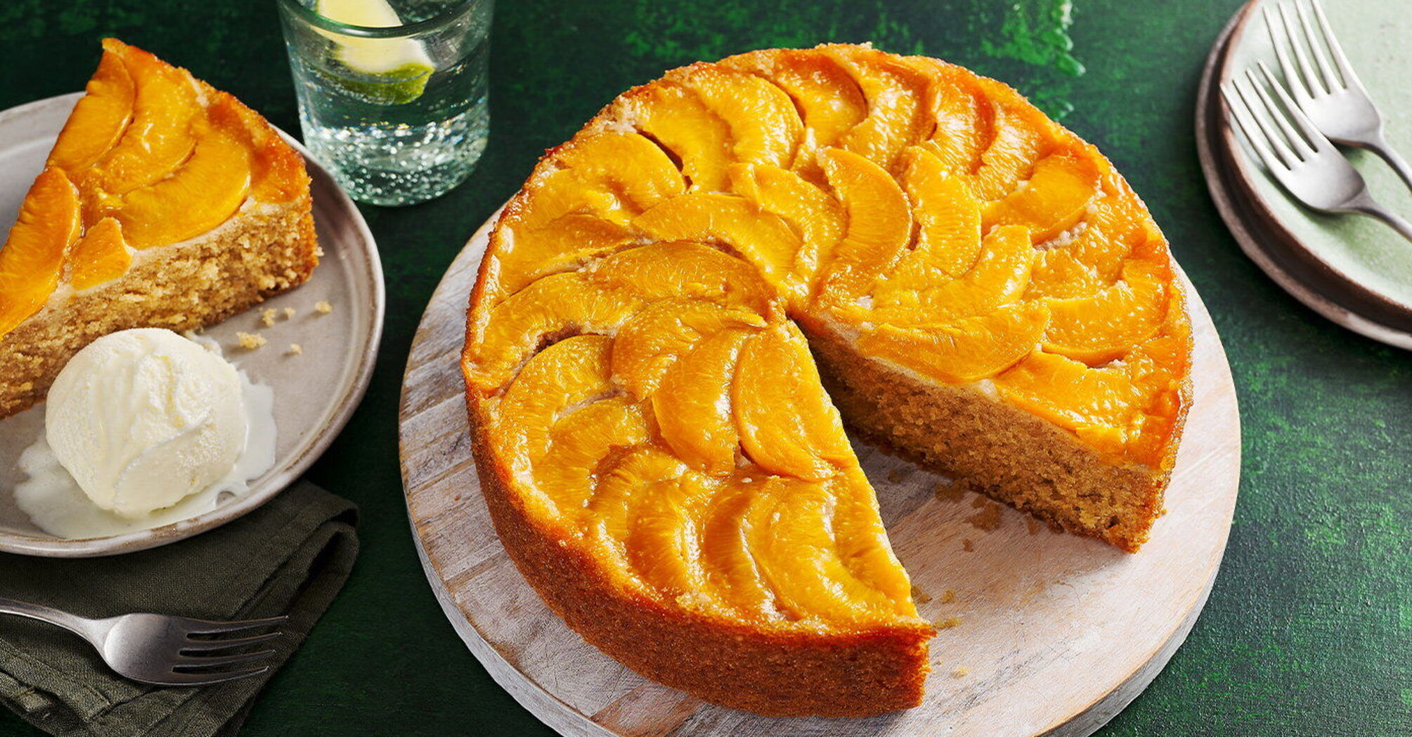 Simple and budget-friendly peach pie