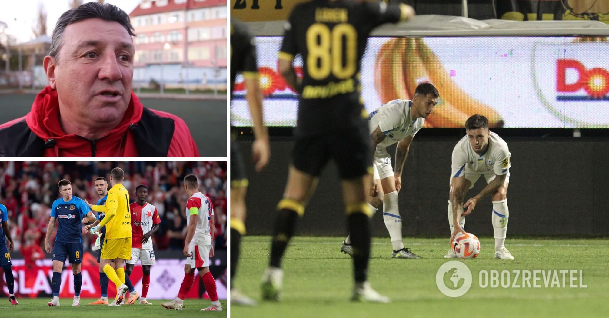 "Sięgnął dna. Wstyd": autor pierwszego gola w historii reprezentacji Ukrainy zareagował na fiasko Dynama i Dnipro-1 w Europie