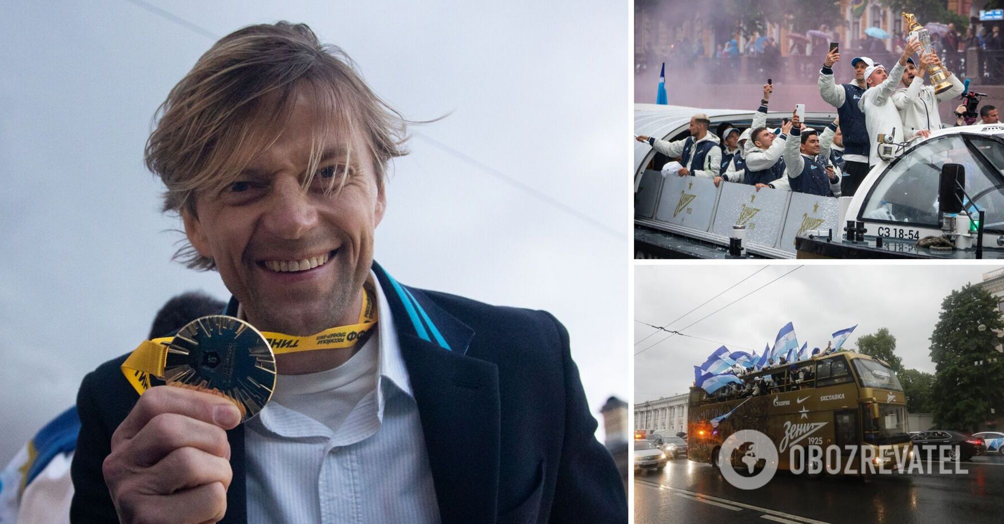 Tymoszczuk i Zenit ukarani w Rosji za paradę mistrzów