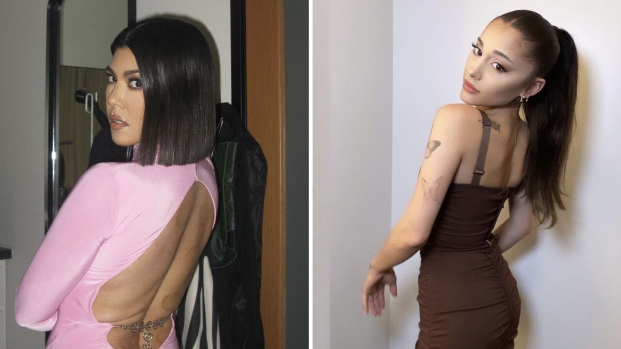 Kardashian and Grande have short height