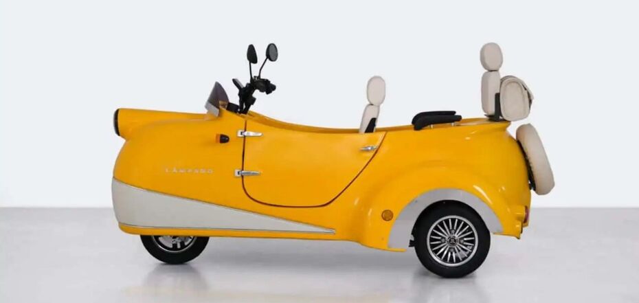 Elektryczny trójkołowiec Lampago