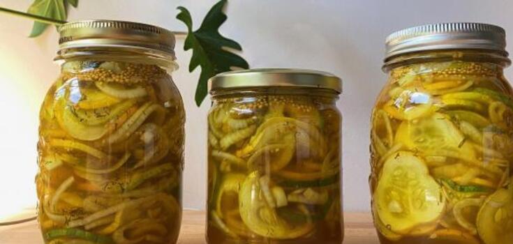 Pickled cucumbers like McDonald's for burgers, salads and as an appetizer