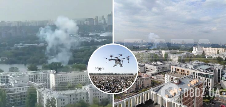 An explosion in Moscow