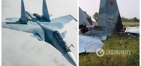 Su-30 fighter jet crashes in Russia: crew is killed. Video