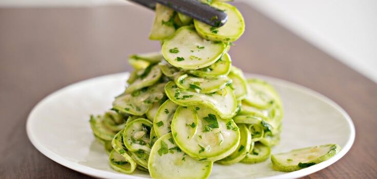 Tastier than cucumbers: how to cook lightly salted zucchini in 15 minutes