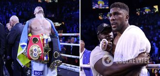 'I respect Usyk, but it was painful': Joshua makes a frank confession
