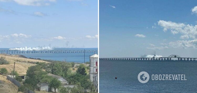 Explosions heard near Crimean bridge again: traffic blocked