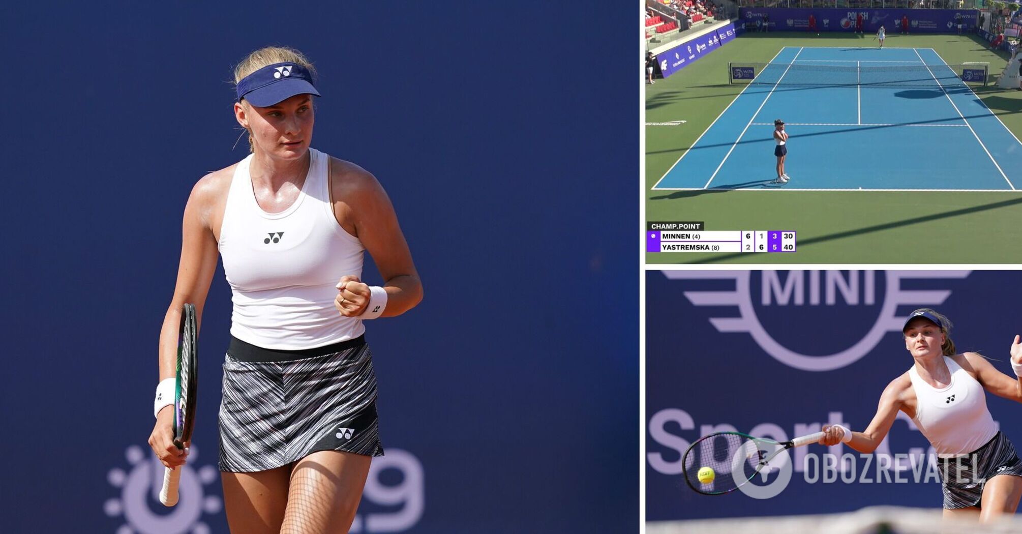 Słynny ukraiński tenisista wywraca finał do góry nogami i wygrywa turniej w Polsce