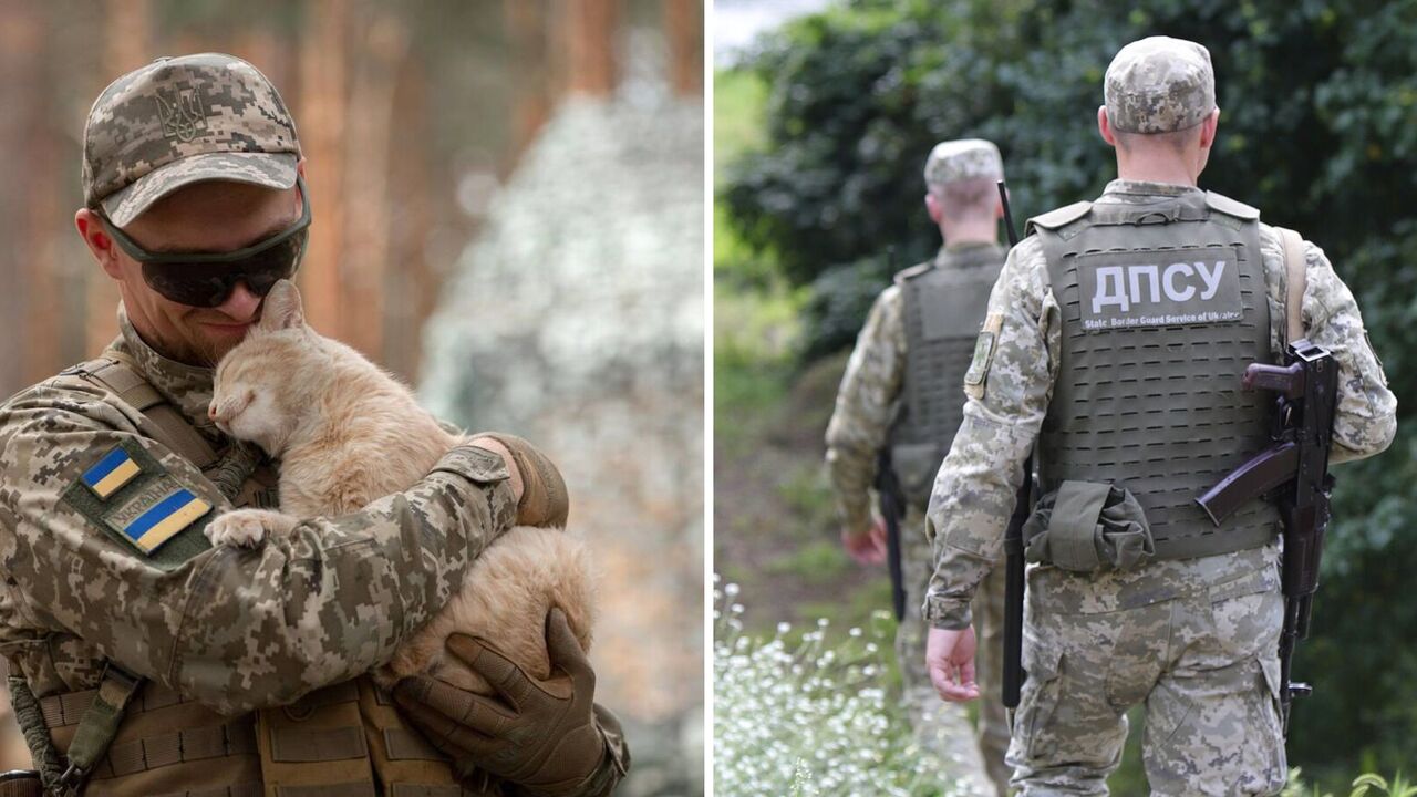 Cares about the morale of soldiers: border guards showed the cutest "defender" of the northern borders. Photo