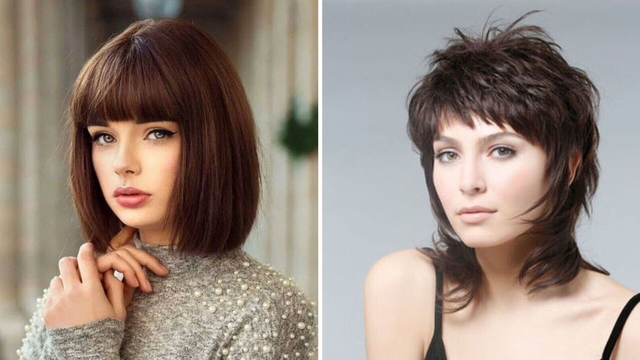 Symmetrical hairstyles age you