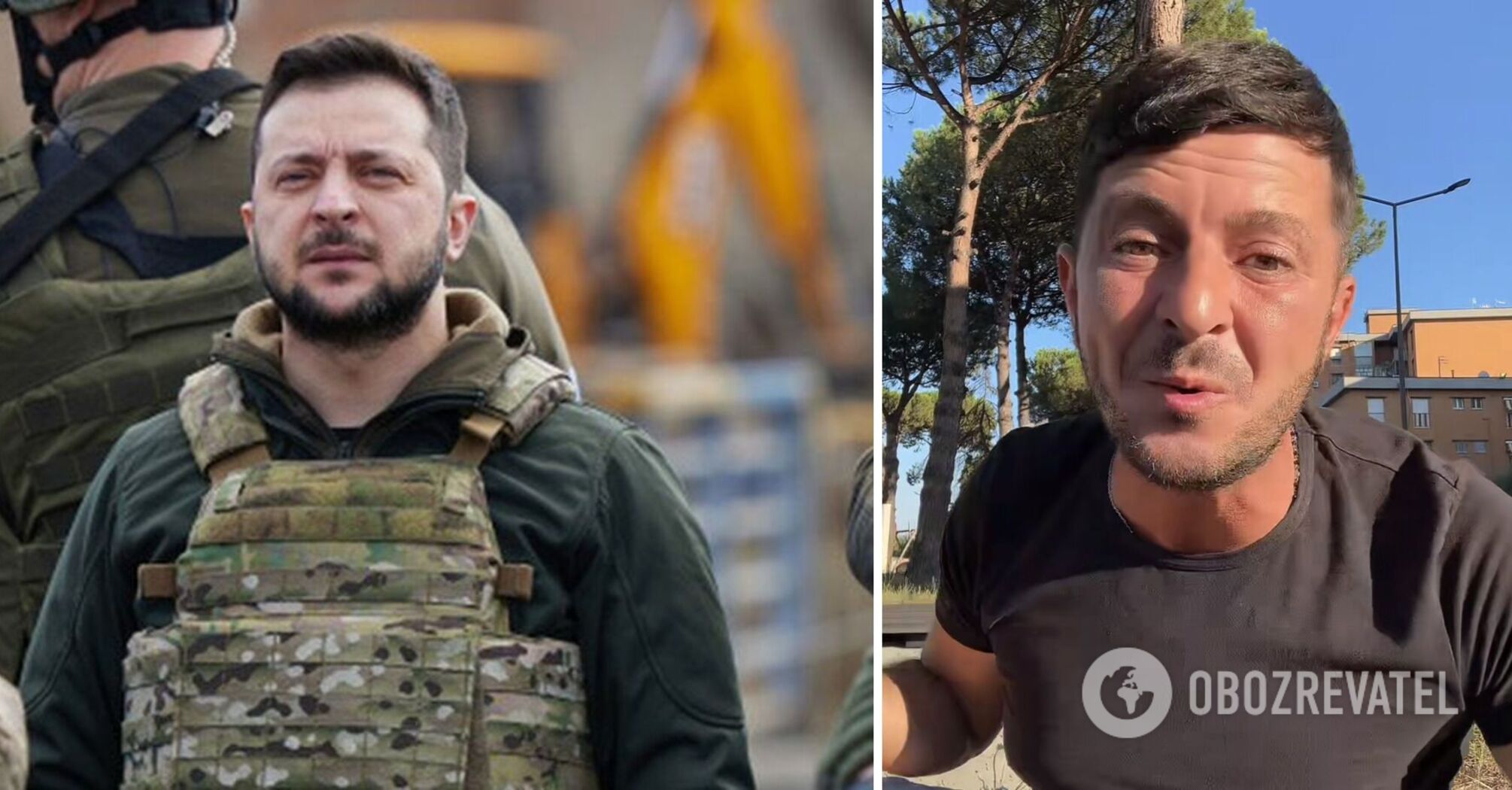 A "double" of Volodymyr Zelenskyy has been found online: he is a fish seller in Naples and a TikTok star. Photos and videos